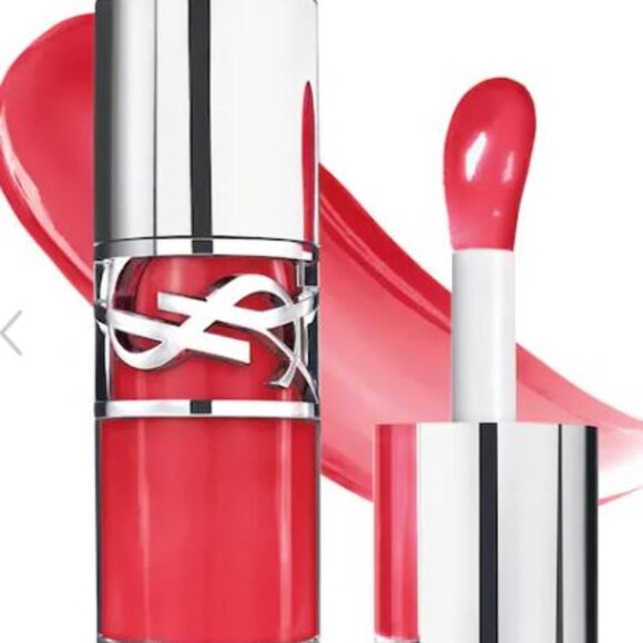 Yves Saint Laurent Loveshine Plumping Lip Oil Gloss -7 Strawberry Star - Picture 1 of 2